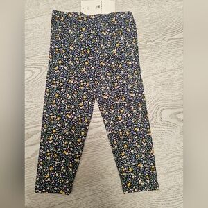 Ralph Lauren Navy Floral Kids Leggings